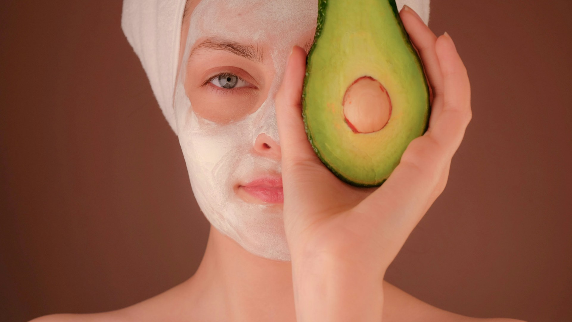 Natural skincare background